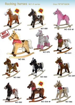 Mode-Schaukelpferd-Tiere Innen für Chlidren-Reiten auf dem Spielen