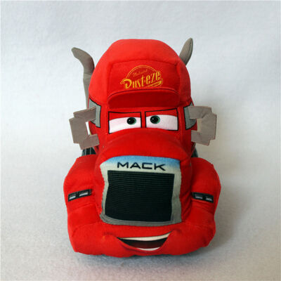 Reizender Plüsch-Disney-offenen Tourenwagens Blitz-McQueen-Regenmantel der Rennläufer-Auto-2