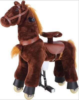 Vergnügungspark-Ausrüstungs-mechanische Pony-Kinderfahrt auf gehende Tierschaukelpferde