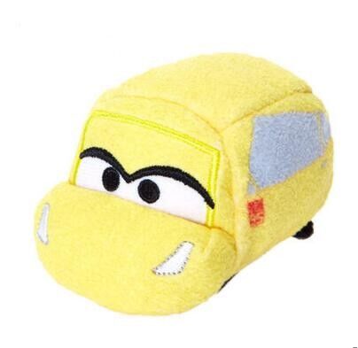 Neue ursprüngliche Rennläufer-Autos Disney-offenen Tourenwagens spielt 3 Karikatur-Plüsch-Spielwaren Tsum Tsum 10cm