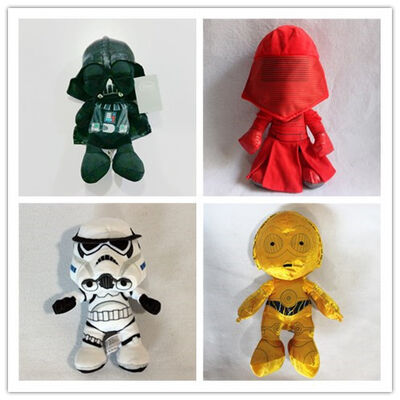 Arbeiten Sie Star Wars 8 angefüllte Plüsch-Puppen Disneys Karikatur 20cm/30cm um