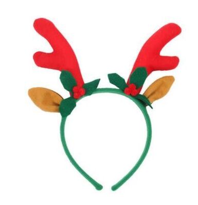 Reizende Weihnachtsplüsch Hairband-Stirnband-Haarnadel für das Spielen