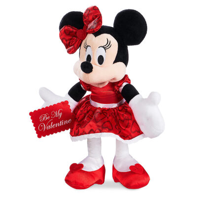 Roter Valentinstage Minnie-Maus-Disney-Plüsch spielt Gewohnheit 12inch