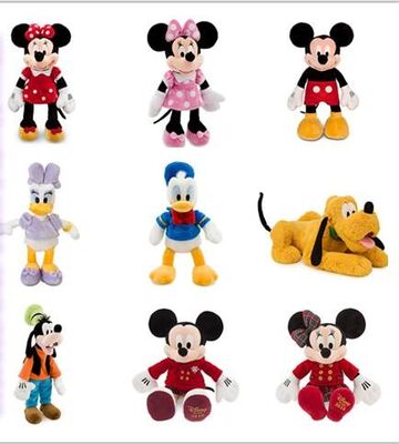Weiches Spielzeug Mickey und Minnie, 8 Zoll angefüllte Spielwaren für Babys