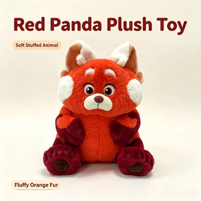 Kinderspielzeug und Sammlerstücke Disney Plüschtiere Mei Mei / Roter Panda Mei