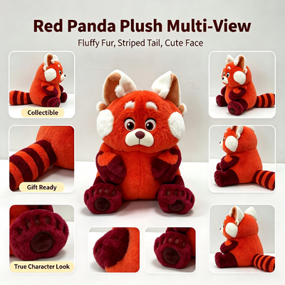 Kinderspielzeug und Sammlerstücke Disney Plüschtiere Mei Mei / Roter Panda Mei