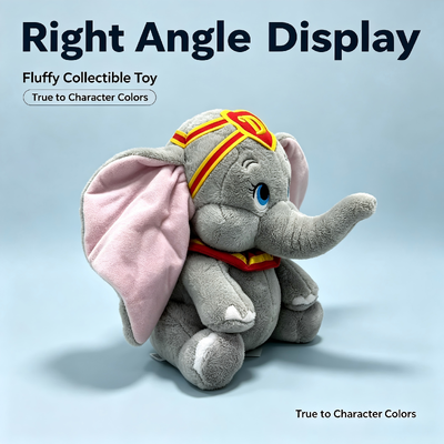 Niedliche benutzerdefinierte Disney-Plüschtiere Dumbo - D Cartoon-Charakter-Stofftiere