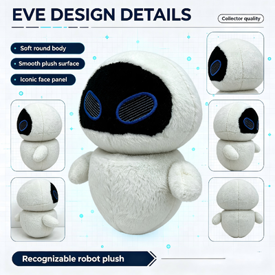 Süße Disney Pixar Plush WALL-E EVE gefüllte Tiere