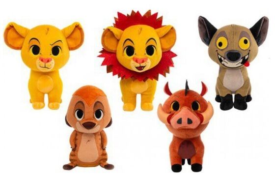 Disney der Löwe-König Plushies Timon und Pumbaa-Plüsch-Spielwaren