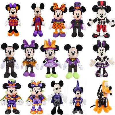 Purpurroten Halloweens Tag Minnie Mouse und Plüsch-Spielwaren Mickey Disney für Haustier-Partei-Festival