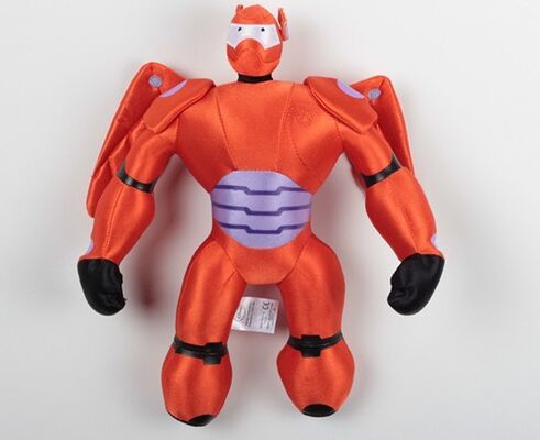 Kinderkarikatur-Plüsch spielt großer Held 6 Mech Action-Figur Baymax