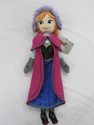 20 Zoll purpurrote gefrorene Ana und Elsa Disney Plüsch-Spielwaren-weiche Karikatur angefüllte Puppe