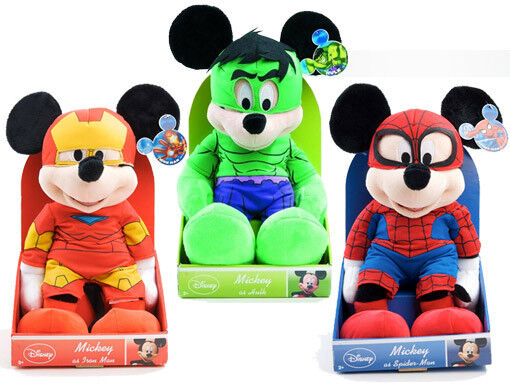 Wundern Sie sich Disney-Spiderman/Rumpf//Iron Mickey Mouse und Minnie Mouse-Plüschtier-Spielwaren