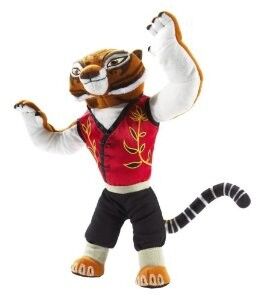 Reizende Kungfu-Panda-Tigerin-Karikatur-Plüschtiere für Förderungs-Geschenke
