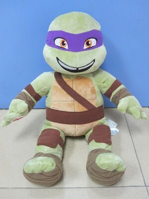 Die große angefüllte Brown-Jugendmutant Ninja-Schildkröten-Karikatur scherzt Plüsch-Spielwaren