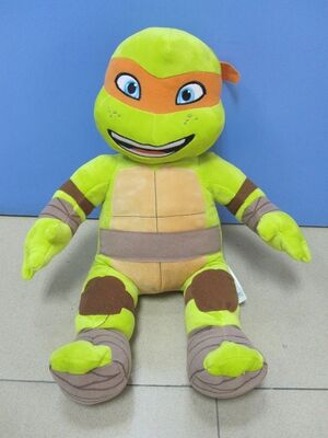 Große gelbe Jugendmutant Ninja-Schildkröten-Karikatur-Plüsch-Spielwaren für Sammlung