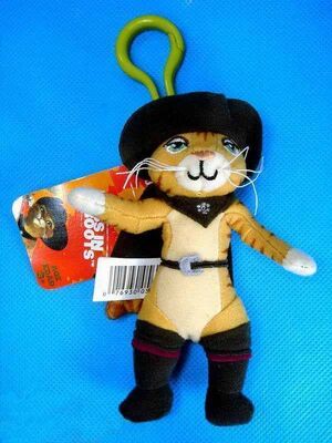 Karikatur-der gestiefelte Kater füllte Plüsch-Spielzeug Keychain für Förderungs-Geschenke an