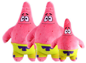 Die Karikatur des SpongeBob-Familien-ganzen Satzes füllte Spielwaren, Rosa/Grün/Rot/Gelb an