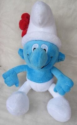 Nette Smurf-Plüschtier-Karikatur-Plüsch-Spielwaren für das Verkaufen der Kran-Maschine