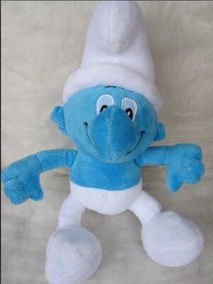Nette Smurf-Plüschtier-Karikatur-Plüsch-Spielwaren für das Verkaufen der Kran-Maschine