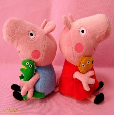 Der Peppa-Schwein-Plüschtier-Karikatur-Plüsch spielt Förderungs-Geschenke