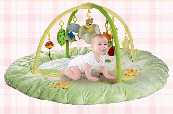 Fördernde hellgrüne große Baby-Spiel-Turnhallen für das Baby-Schlafen