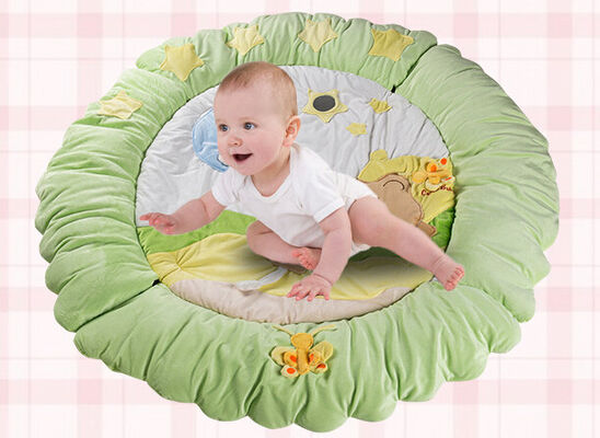 Fördernde hellgrüne große Baby-Spiel-Turnhallen für das Baby-Schlafen
