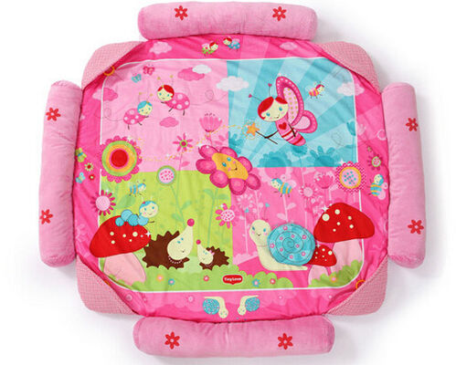 Blumen-glückliche Garten-Rosa-Baby-Spiel-Turnhallen-Baby-Tätigkeits-Spiel-Matte