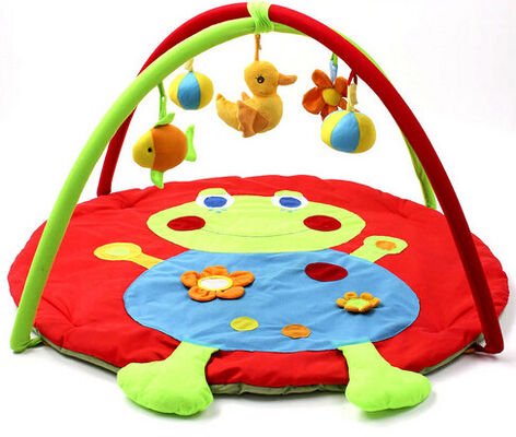 Reizende Frosch-Baby-Tätigkeits-Turnhallen/Baby-Tritt-und Spiel-Turnhalle nach Maß
