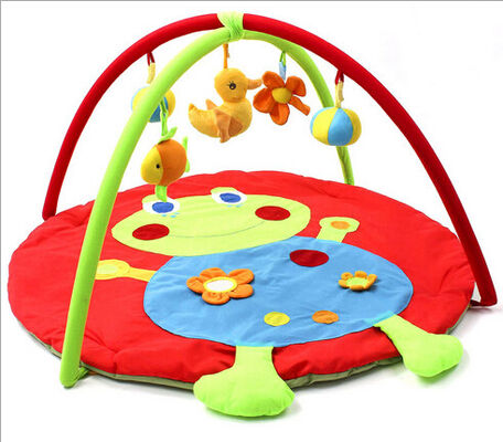 Reizende Frosch-Baby-Tätigkeits-Turnhallen/Baby-Tritt-und Spiel-Turnhalle nach Maß