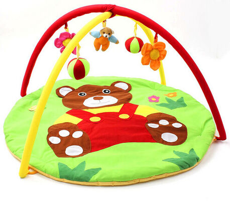 Panda-weiche Baumwollbaby-Spiel-Turnhallen, Playmat und Turnhalle für Babys