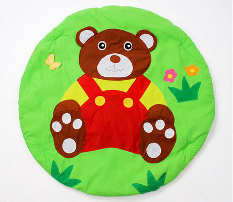 Panda-weiche Baumwollbaby-Spiel-Turnhallen, Playmat und Turnhalle für Babys