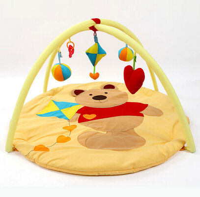 Garten-Baby-Spiel-Turnhallen-und Matten-Tätigkeits-Spielzeug-und Boden-weiche Schaum-Kleinkind-Kindermelodien-Zeit Winnie the Pooh glückliche