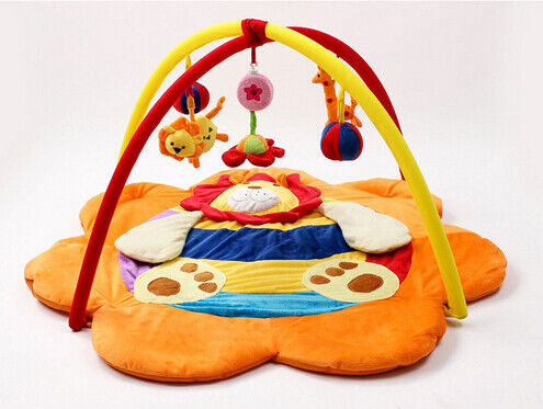 Orange Löwe-Baby-Spiel-Turnhallen/Baby-musikalischer Spiel-Turnhallen-Fachmann