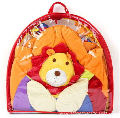 Orange Löwe-Baby-Spiel-Turnhallen/Baby-musikalischer Spiel-Turnhallen-Fachmann