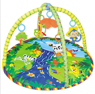 Tropische Baby-Tätigkeits-Turnhallen-glückliche Garten-Baby-Spiel-Turnhalle und Matten-Tätigkeits-Spielzeug-und Boden-weiches Schaum-Kleinkind-Kind