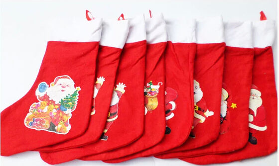Sankt-Strumpf-Plüsch-Geschenk des Weihnachten16inch für Weihnachtsfeiertag feiern