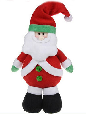 Nettes Weihnachten angefülltes Sankt-Puppen-Schneemann-Plüsch-Spielzeug für Kinder