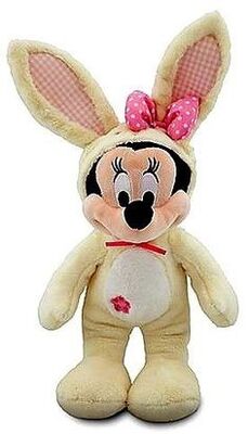 Kundengebundener Häschen-Plüsch Plüschtier-Ostern Mickey Mouse spielt in Brown/weg vom Weiß