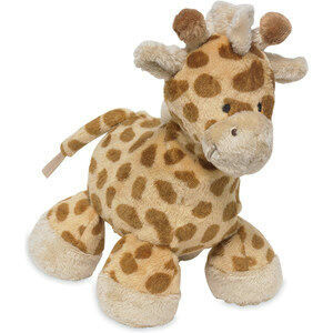 Kundenspezifischer grauer netter kleiner Baby-Giraffen-Plüschtier-Plüsch spielt 8 Zoll