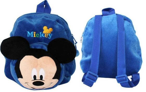 12 Zoll blaue Mickey Mouse-Schultasche, personifizierte Kleinkind-Rucksäcke