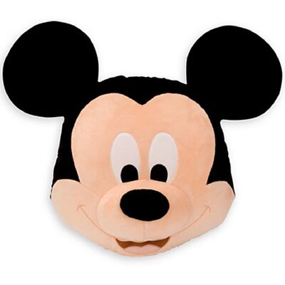 Kopf-Kissen-Kissen Schwarz-und Rosa-große Disneys Minnie Mouse für Bettwäsche