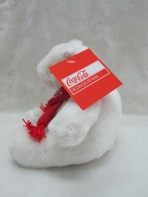 Coca- Colaeisbär-Plüschtier-Weihnachtsplüsch spielt 16cm Größe