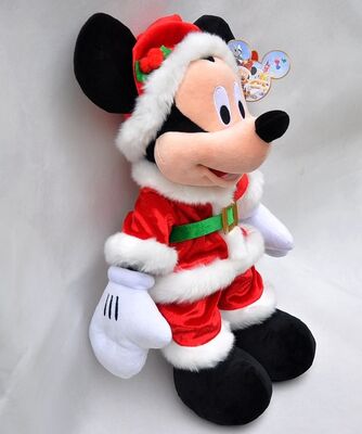 Kundenspezifischer Plüsch spielt Weihnachten Disney Mickey Mouse und Minnie Mouse-Spielwaren 45cm