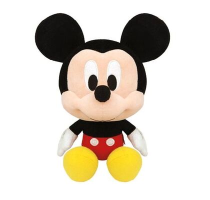 Personifizierter Disney-Plüsch spielt kleines Großkopf-Mickey Mouse-Plüschtier
