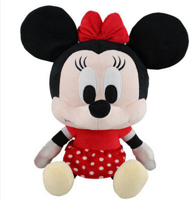 Spielzeug-Rosa-Disney-Plüsch-Spielwaren Großkopf-Minnie Mouses weiche mit kundenspezifischem Logo