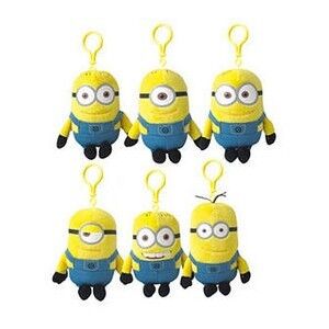 Schändlich ich Günstlings-Plüschtier-Plüsch-Spielzeug Keychain-Rucksack-Klipp