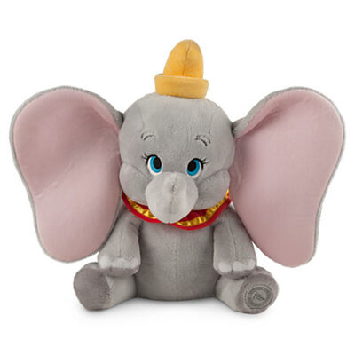 Grauer ursprünglicher Disney-Plüsch spielt Dumbo-Plüschtiere für Babys