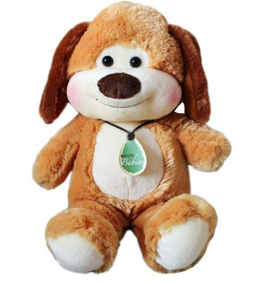 10 Zoll Kinderreizender kleiner Plüschtier-Plüsch-Hund mit Ausweis