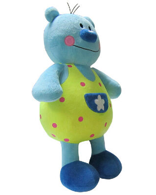 Blaue Kinder-/Baby-Musik-Plüsch-Spielwaren besonders angefertigt für früh lernen